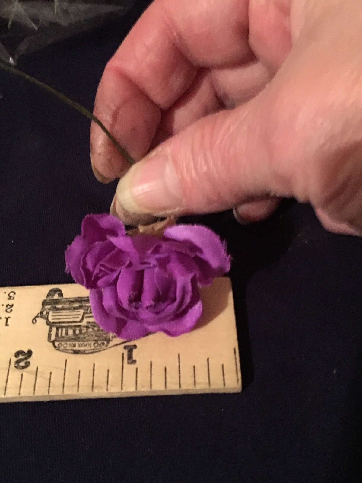 72 Piece Artificial Silk Roses Flower Heads Buds Wedding Decor Dark purple