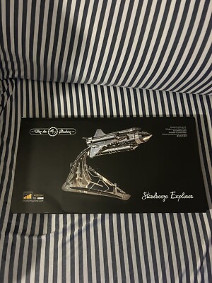 Time For Machine Space Shuttle 3D Puzzle Metal Mechanical Model DIY