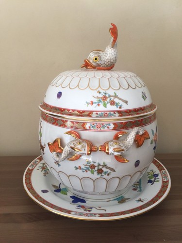 Herend Chinois Shanghai Round Lidded Tureen 6541/SH