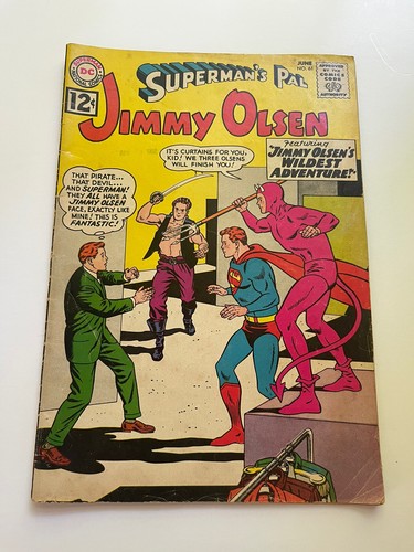 SUPERMAN'S PAL JIMMY OLSEN #61 FAIR DC COMICS 1961