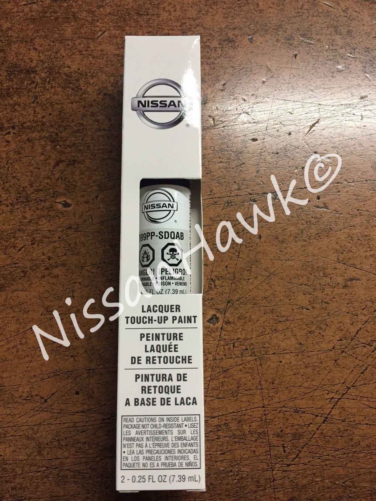 Oem Nissan Touchup Paint + Clear Coat "moonlight White" Color Code Qab