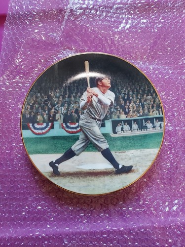 Babe Ruth “The Called Shot” Delphi Collectors Plate The