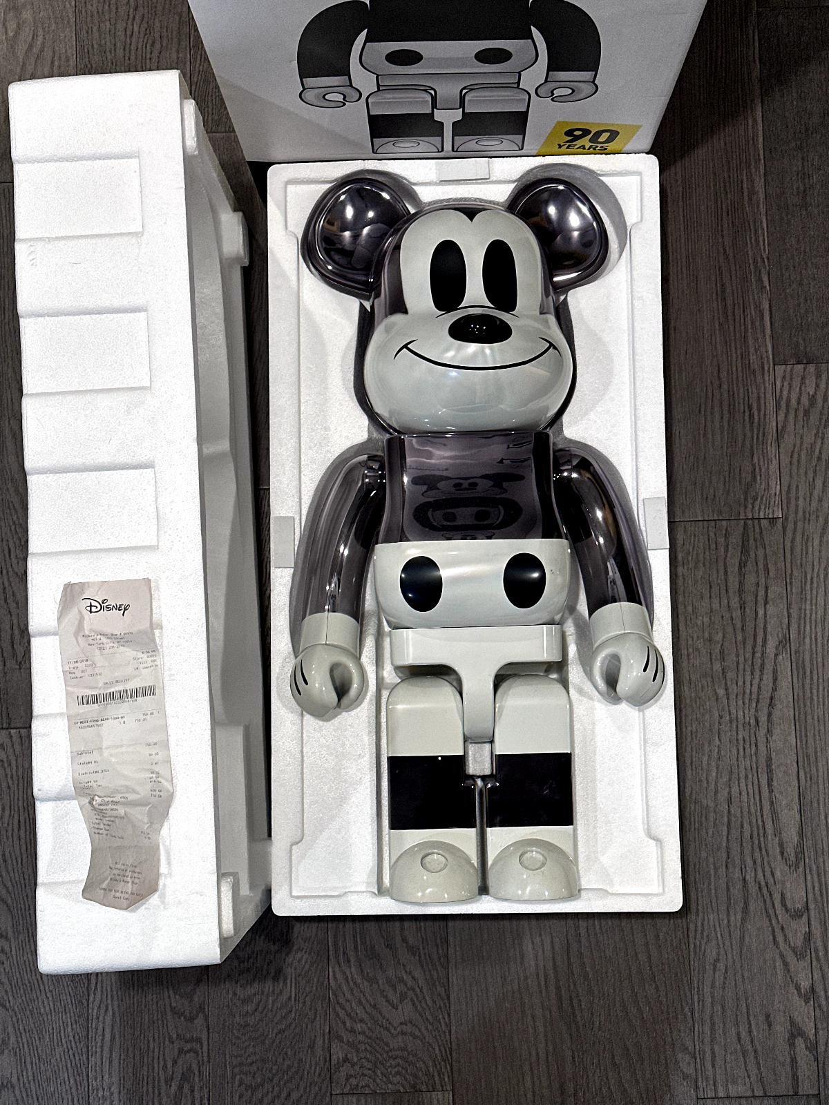 MEDICOM TOY - 最安新品即納未開封 BE@RBRICK fragment MICKEY 1000 Fragment Mickey Bearbrick 1000% Original | eBay