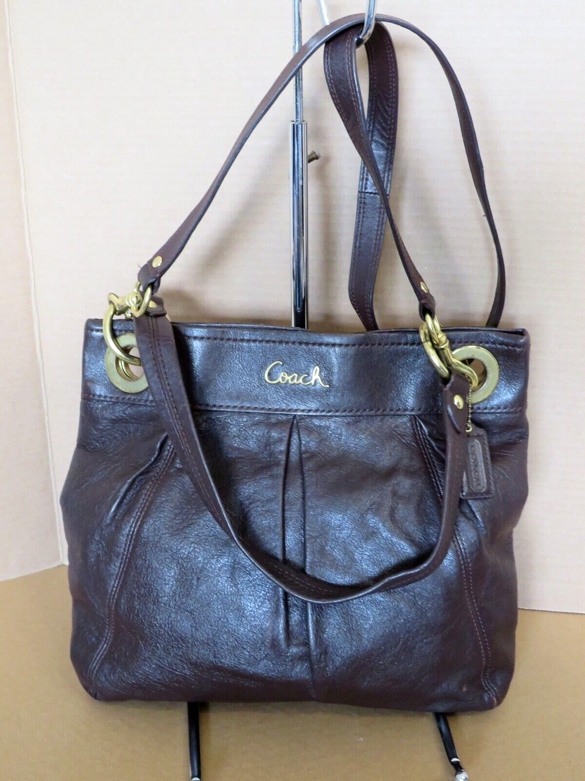 COACH AUTH F17605 Ashley Hippie Crossbody Satchel Tote bag COACH AUTH F17605 Ashley Hippie Crossbody Satchel Tote bag