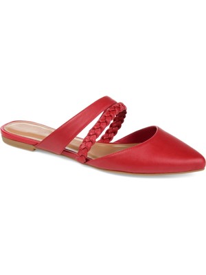 

Женские шлепанцы на блочном каблуке JOURNEE COLLECTION красного цвета Olivea, Красный, OLIVEA-SLIDE