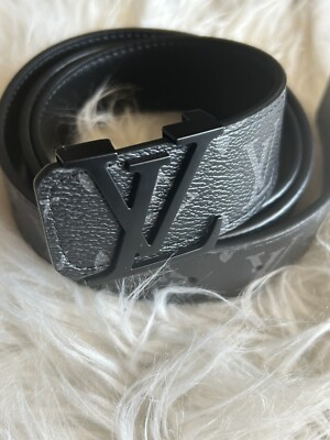 Louis Vuitton LV Initiales Black Belt