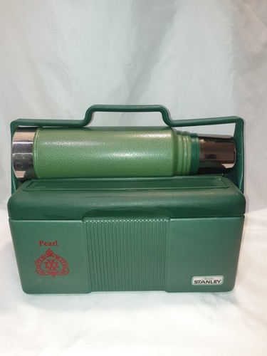 Peral Brewery Logo Green Cooler Bottle Combo Box