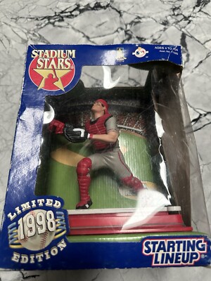 1998 Starting Lineup Stadium Stars Ivan Rodriguez Limited Edition Figure Pudge