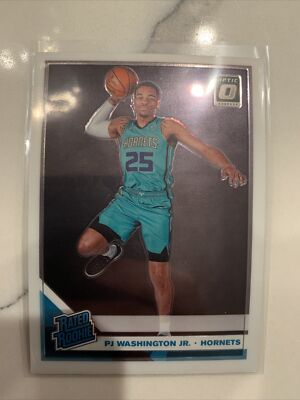 2019-20 Optic PJ WASHINGTON JR Premium Rookie, Base RC, #152, Hornets, Kentucky