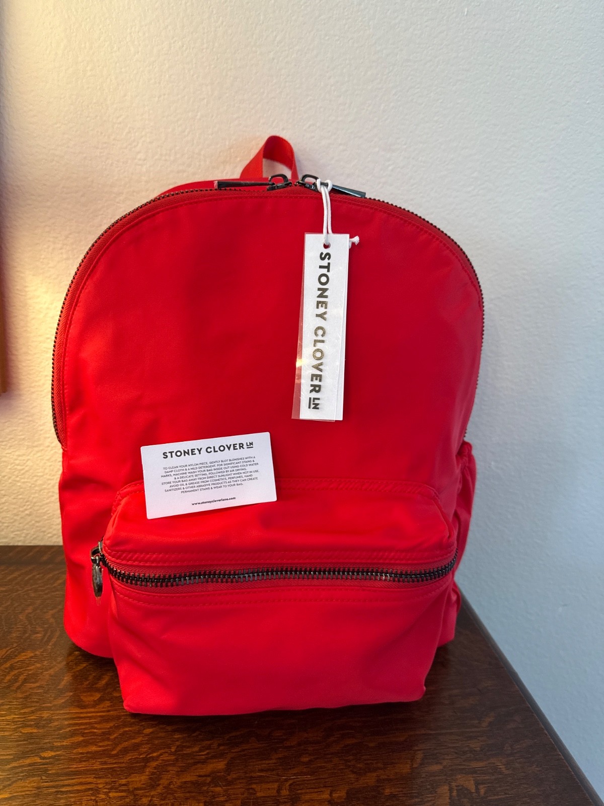 Stoney Clover Ln Classic Backpack with Water Bottle Holder NWT Meri Meri Classic Backpack with Water Bottle Holder | Stoney  main image 2
