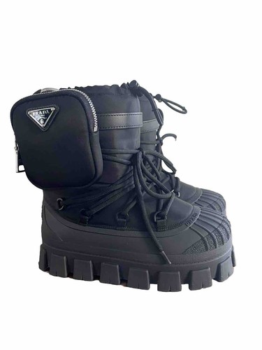 Prada ski boots with pouch 35/36 | eBay