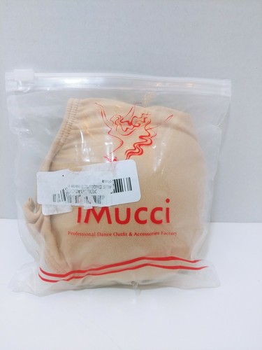 iMucci Professional Backless Beige Ballet Dance Clear Back Women Bra Adjust SM