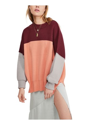 

Женская футболка с длинным рукавом оранжевого цвета FREE PEOPLE Размер, Оранжевый