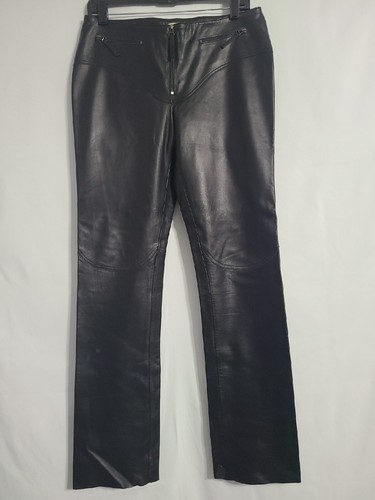 24時間限定大特価‼️ mnml | LEATHER MOTO PANTS APEXFWDT Mens Multi Pockets Motorcycle Leather Pants