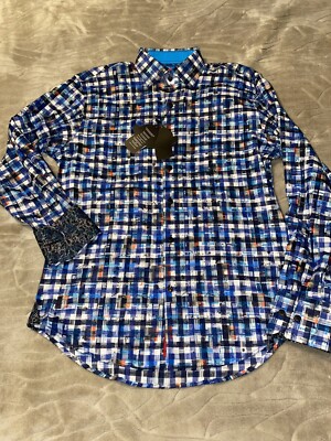 NWT VISCONTI BLACK Mens S  SHIRT