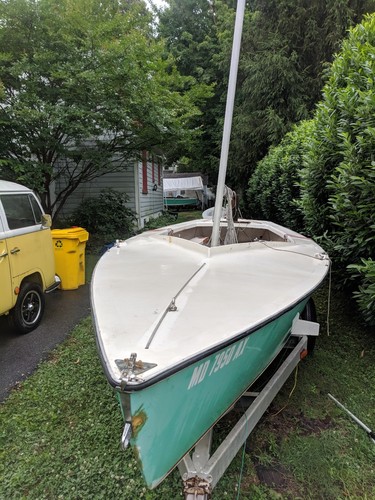 Lightning Class Sailboat - 1975 Allen Hull 12752