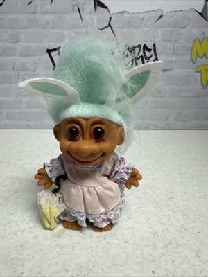Russ Easter Parade Troll Green Hair NOS