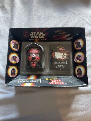 Star Wars Episode I Darth Maul Rubik's Cube Puzzle 1999