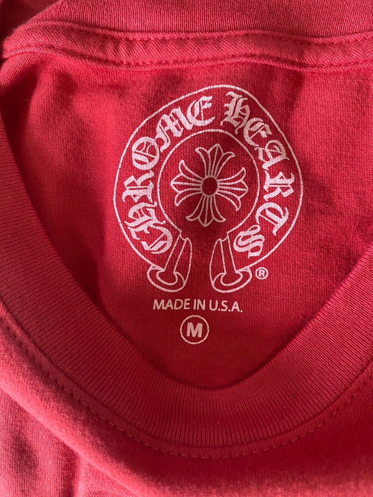 Pre-owned Chrome Hearts Miami Exclusive Formula 1 Tee Red Size Medium ?✅