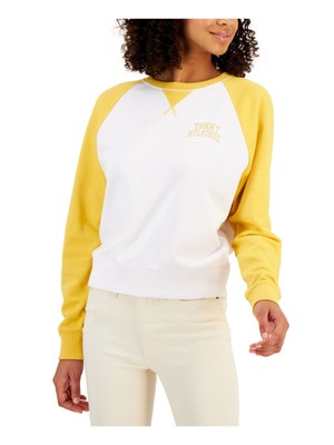 

TOMMY HILFIGER Женский желтый свитшот с цветовыми блоками S\P