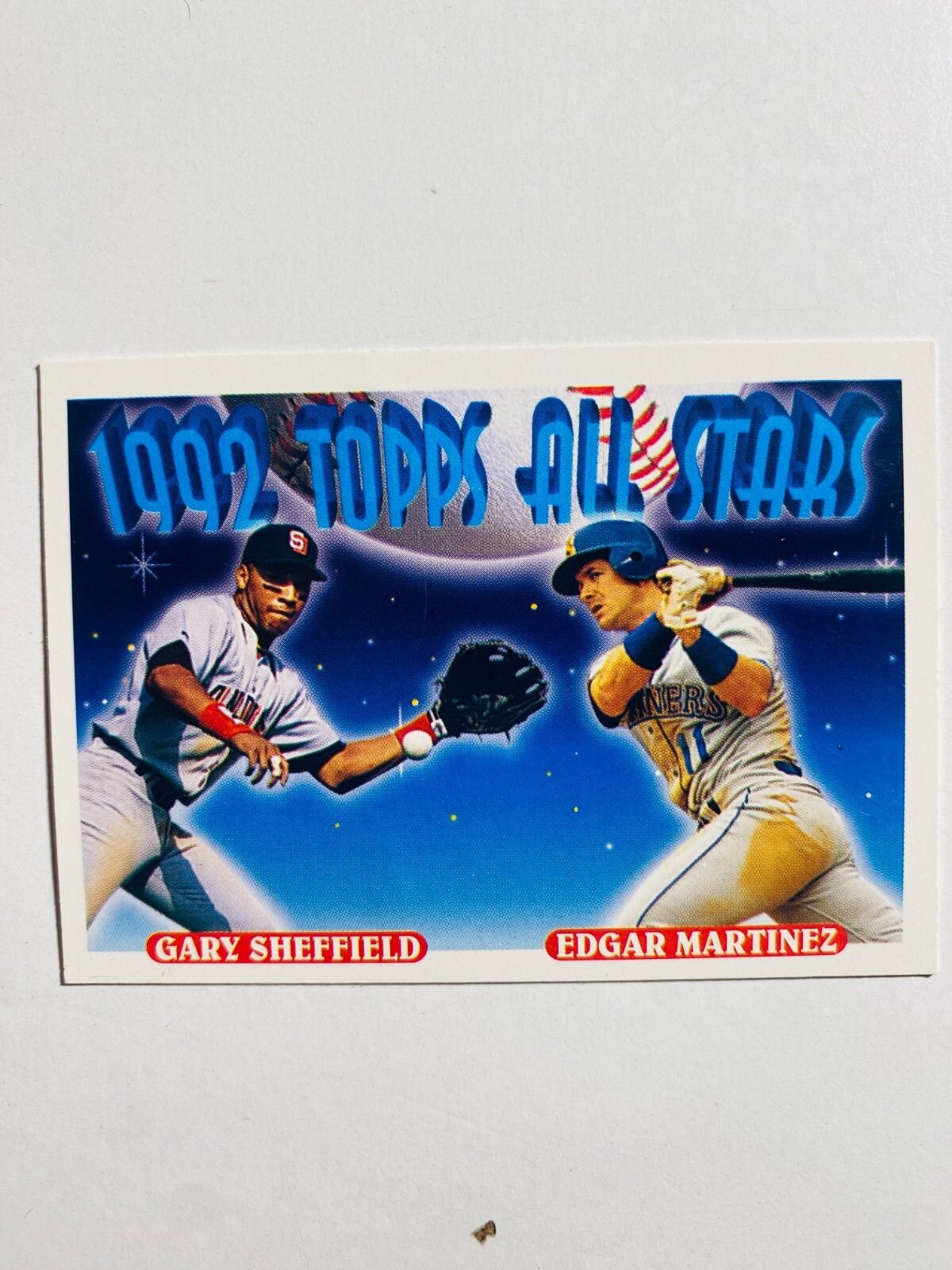 シェフィールド　ウェンディズニ 1993 TOPPS ALL-STARS #403 SHEFFIELD, MARTINEZ NM-MT MLB