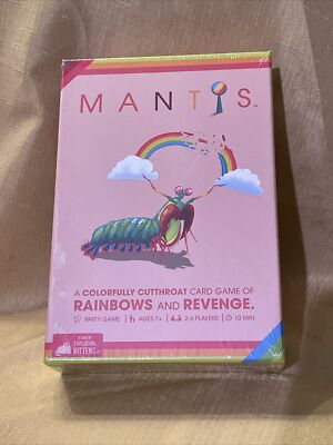Mantis Card Game-Exploding Kittens Party Game-Cutthroat Rainbows Revenge Age 7+