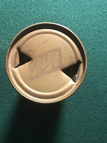 Schlitz 1957 flat top beer can