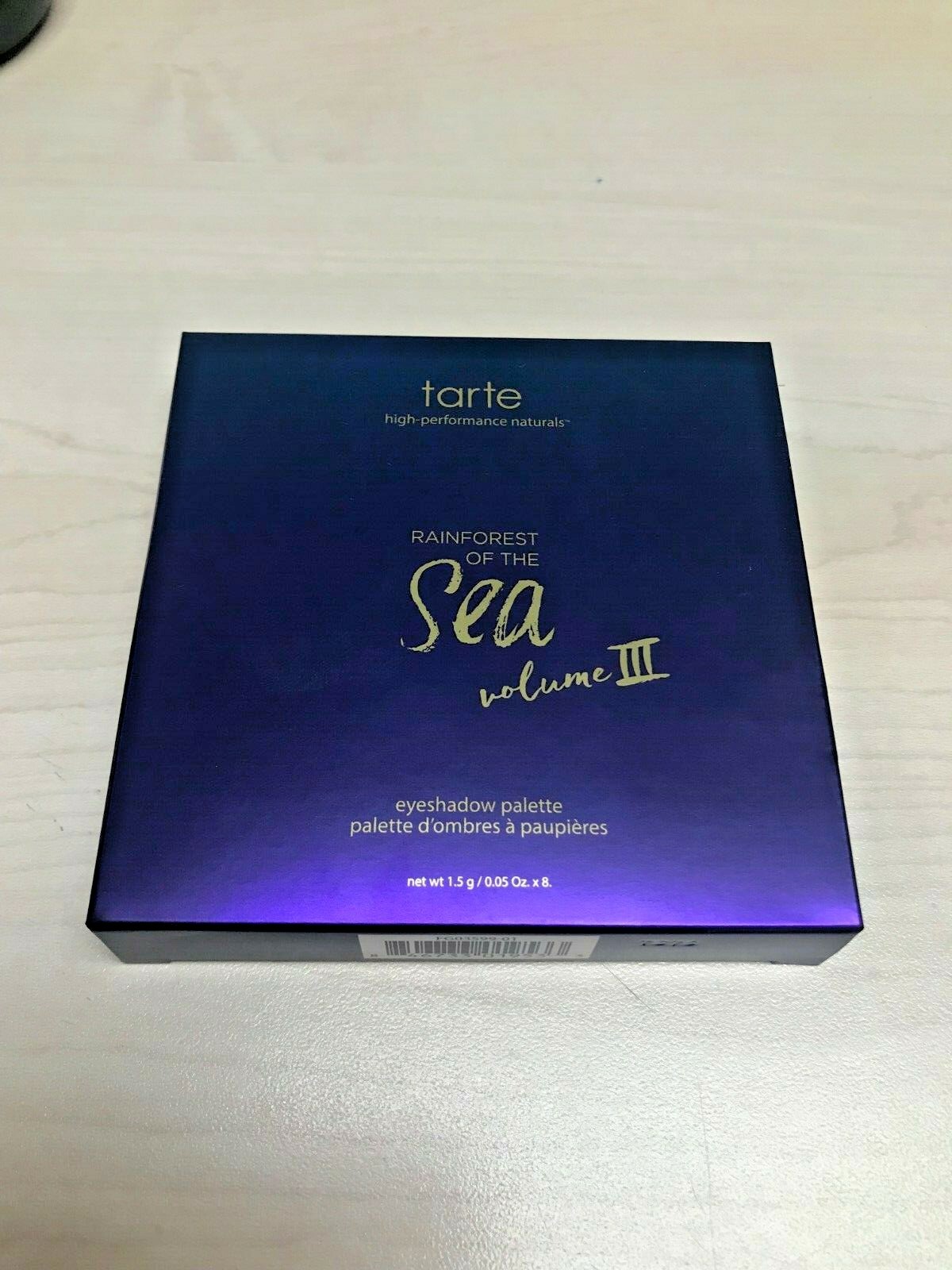 Tarte Highlighting Eyeshadow Palette AUTHENTIC Vol. III Rainforest of the Sea