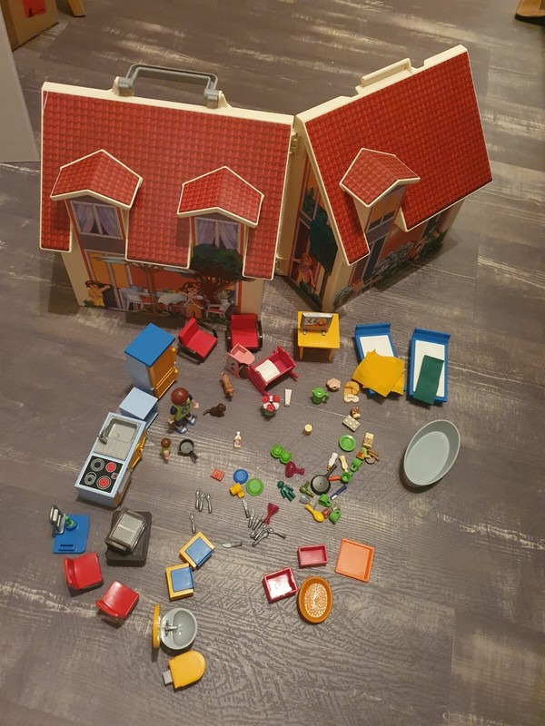 Playmobil Mitnehm-Puppenhaus Mit Vielen Einzelteilen (5167)