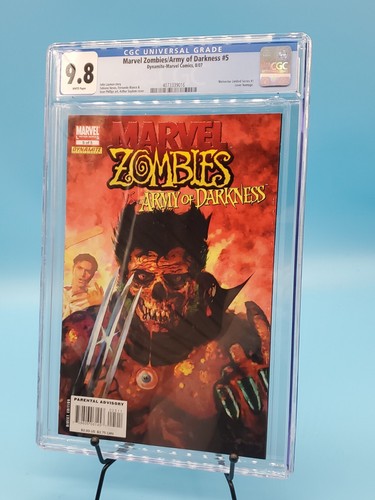 CGC 9.8 MARVEL ZOMBIES ARMY OF DARKNESS #5 MARVEL COMICS 8