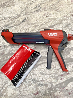Hilti HDM 500 Manual Anchor Adhesive Dispenser and HIT-SB 500 Cartridge Holder