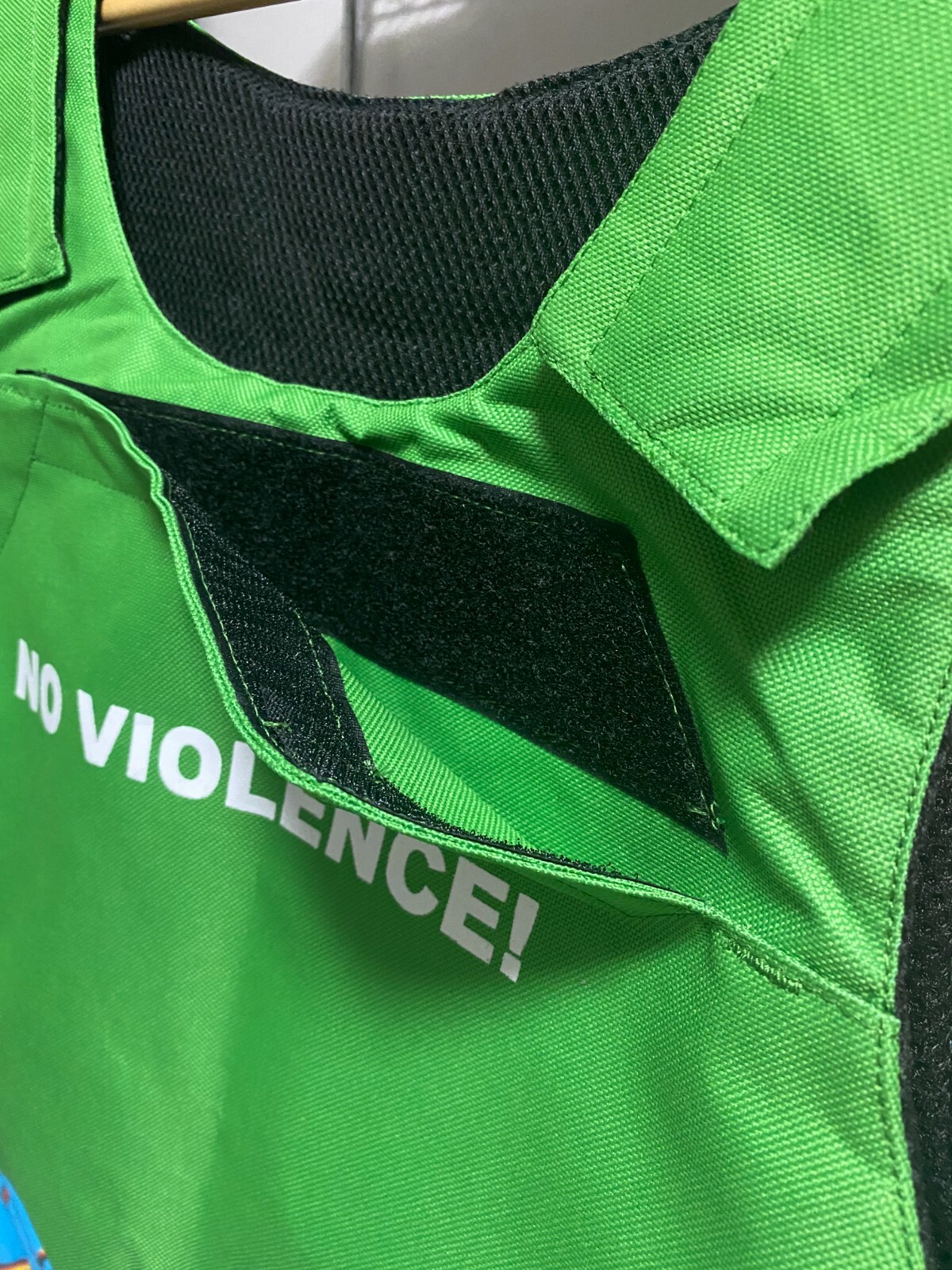 GOLF WANG GREEN NO VIOLENCE VEST 