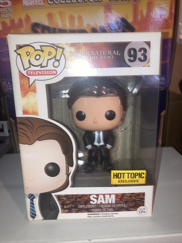 Funko Pop! Television Supernatural Sam FBI Suit #93 Vinyl Figure In Box