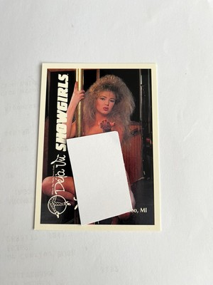 VINTAGE SHOWGIRLS DEJA VU LACRICIA #14 Trading Card 1991