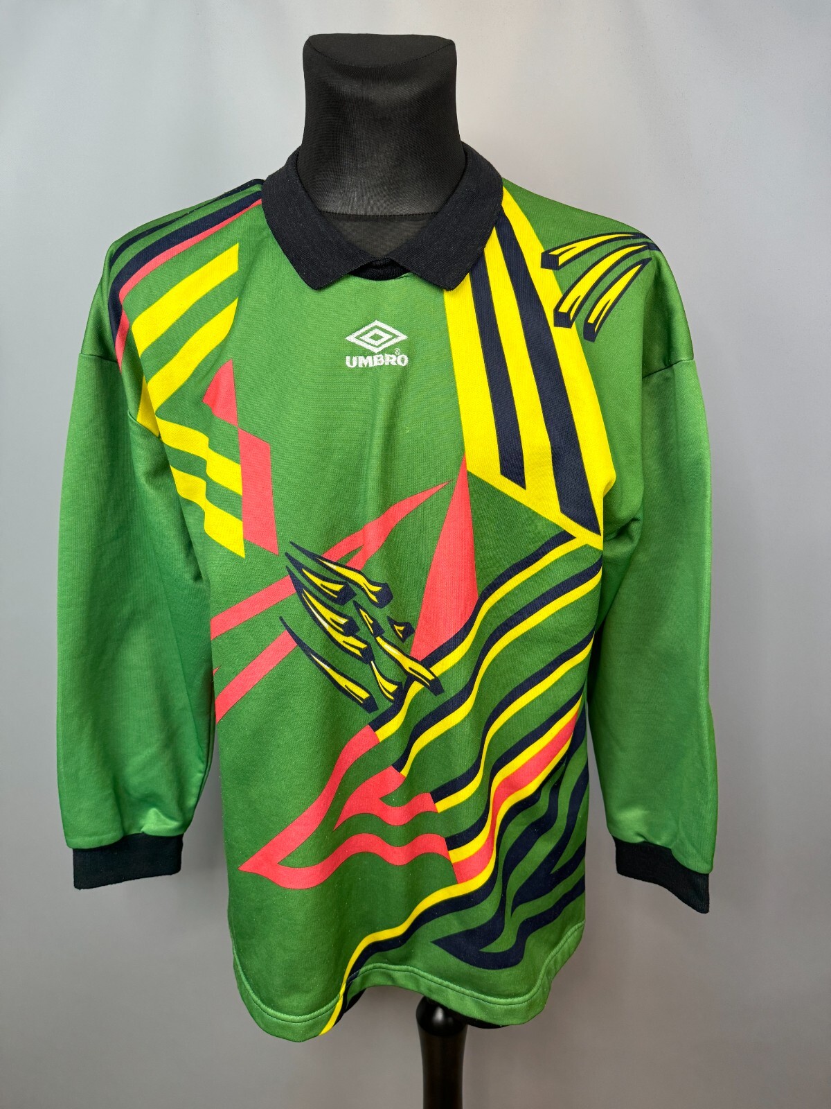 UMBRO GOALKEEPER SHIRT FOOTBALL SOCCER JERSEY MENS SIZE L | eBay