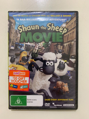 Shaun The Sheep DVD The Movie PAL Region 4 Sealed in Original Plastic