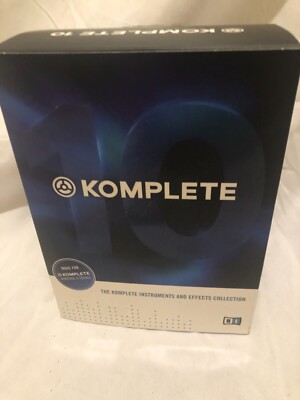 Native Instruments Komplete 10 For Kontrol S-Series On Disc