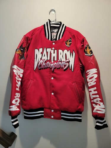 Headgear Classics Red Death Row Records Letterman Varsity