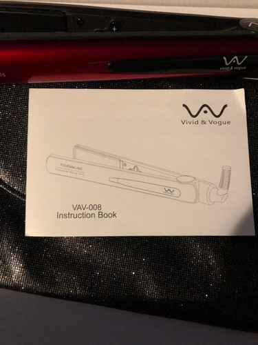VAV Professional Flat Iron 3D Floating Ceramic Hair Straightener Adjustable