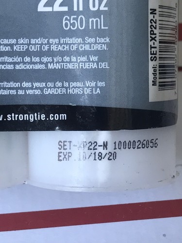 Simpson Epoxy Set-xp