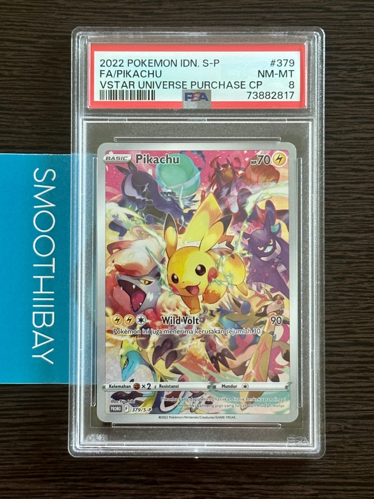Pikachu Promo Precious Collector 379/S-P VStar Universe PSA