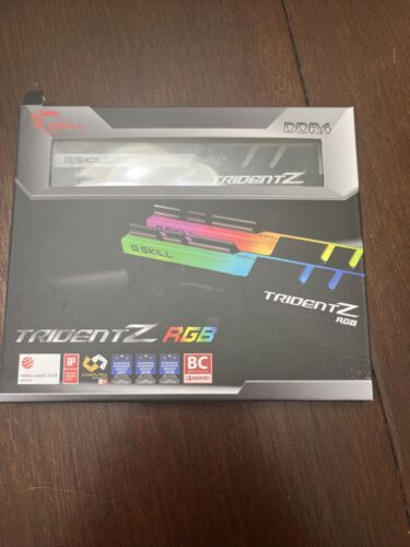 G Skill Trident Z RGB Ram (2x8 GB) DDr4 3000 CL 18, (F4