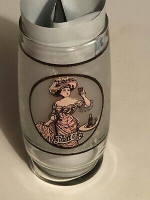 VTG Retro Early Advertising Pepsi Cola Bigger Better Collectors Drinking Glass !