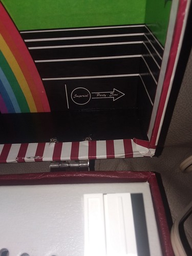 VINTAGE 1970S  IMPERIAL PARTY TIME CHILDRENS RECORD PLAYER