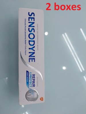 2 box - Sensodyne Sensitive Repair & Protect Toothpaste Tube Of 100 G