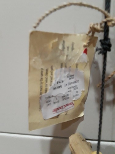 Cohasset Petite Barn Owl Bell Wind Chime CH596 new