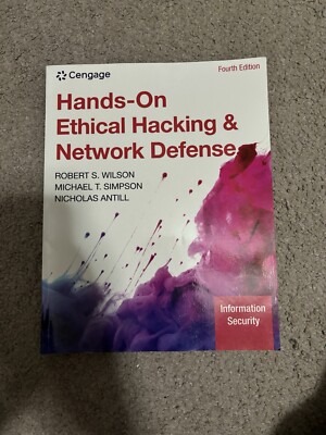 Mindtap Course List Ser.: Hands-On Ethical Hacking and Network Defense by...