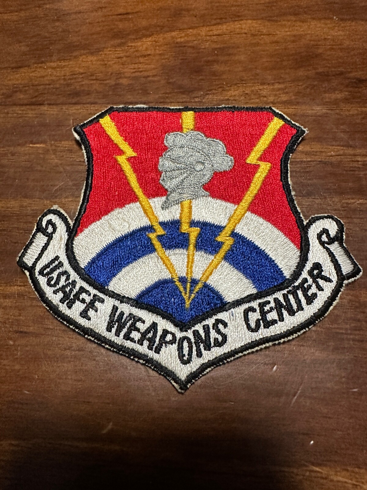 Vintage USAFE Weapons Center Patch - Ace Novelty Japan - Wheelus Air Base Libya