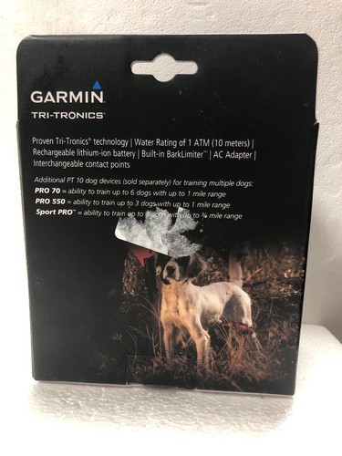 Garmin PT10 Dog Device Extra Collar RED for PRO Series PRO 70 550 Sport PRO