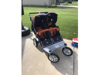 foldable twin baby double stroller
